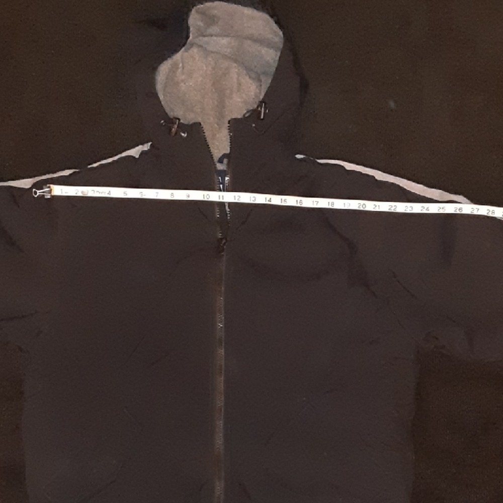GAP Black Jacket with Grey Stripes - Picture 7 of 8